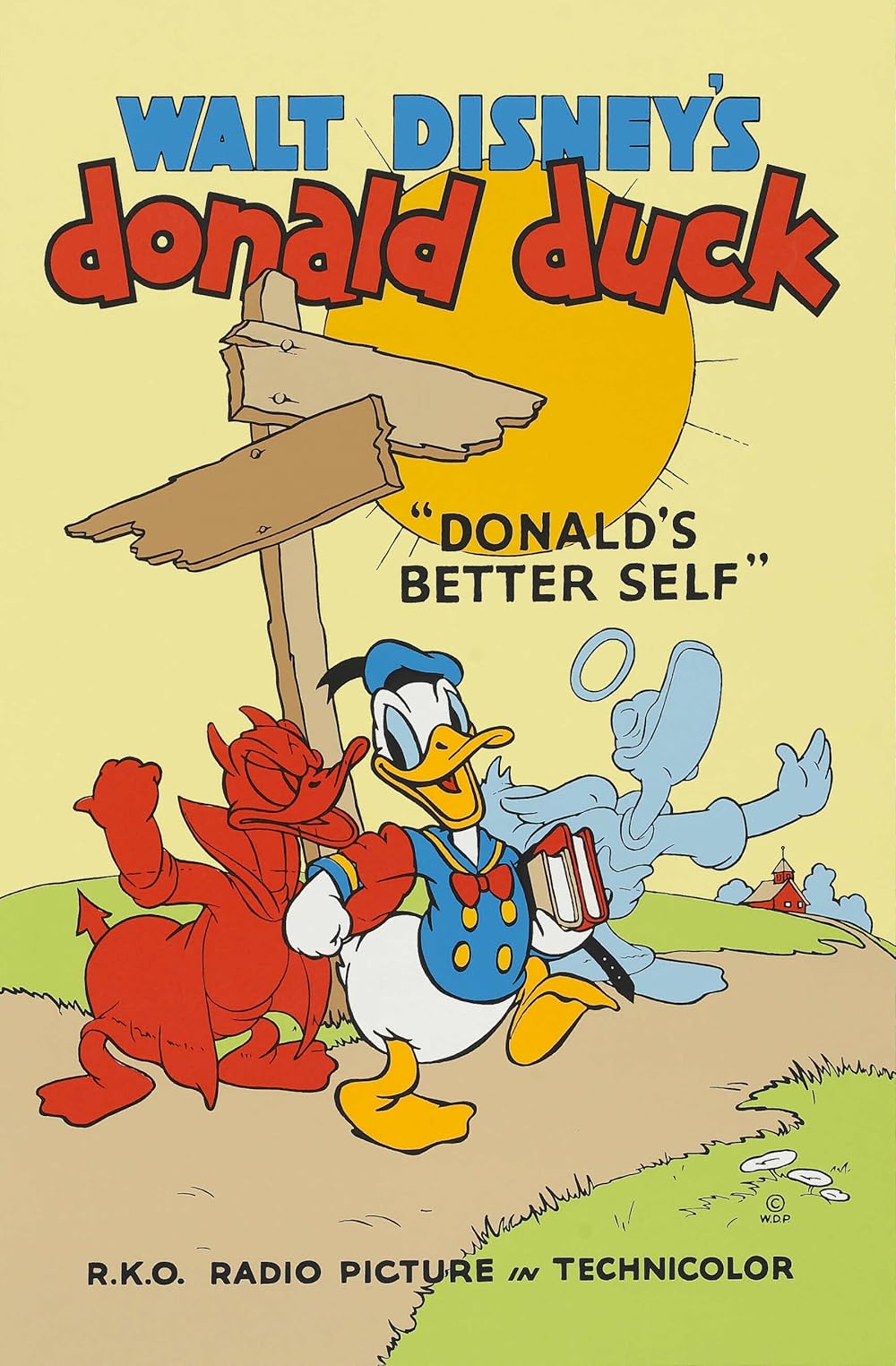 ディズニー セル画Donald's Better Self ドナルドの腕白時代 Donald's Better Self (Short 1938) - IMDb