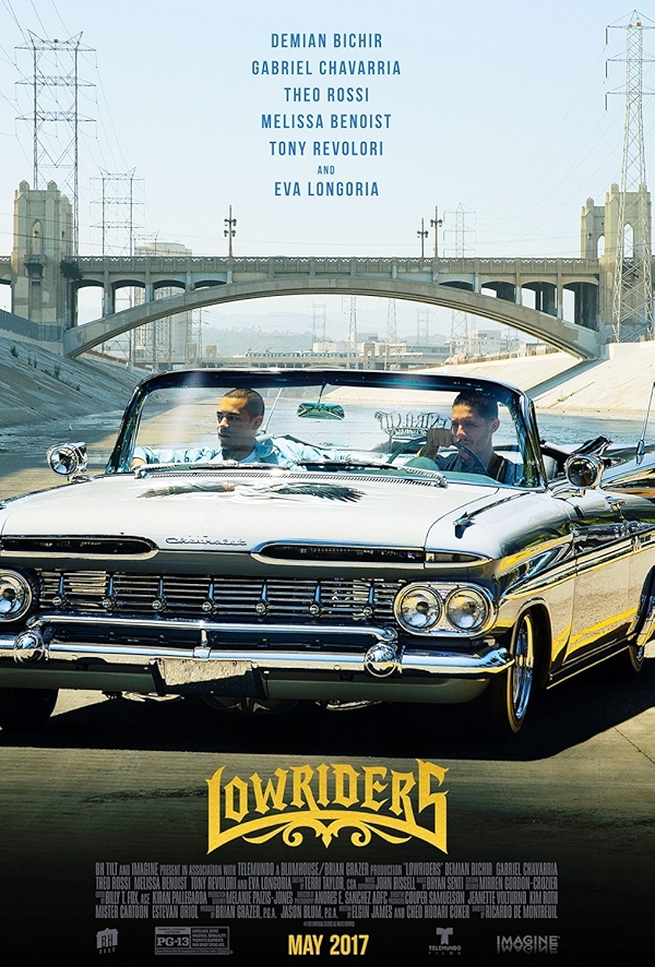Movie poster for LOWRIDERS (UA rated)