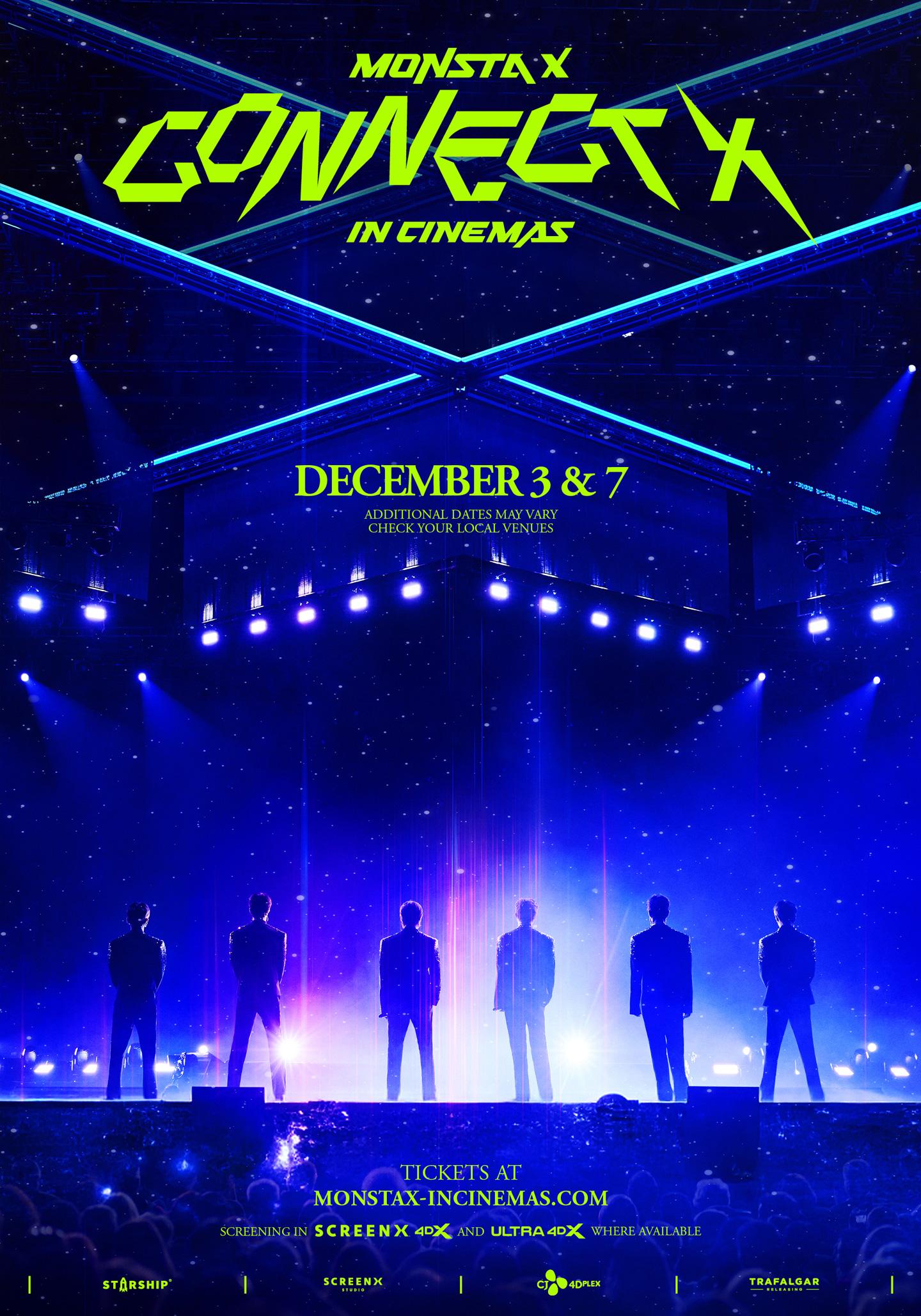 MONSTA X: CONNECT x in CINEMAS Poster