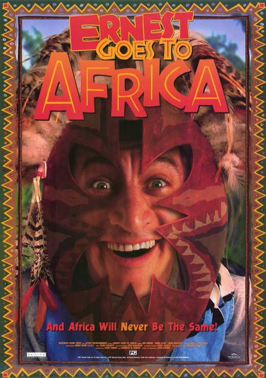 Poster of Ernest Goes to Africa