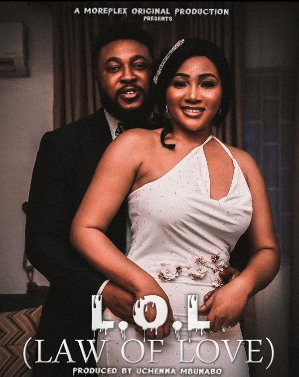 Movie poster for LAW OF LOVE (UA rated)