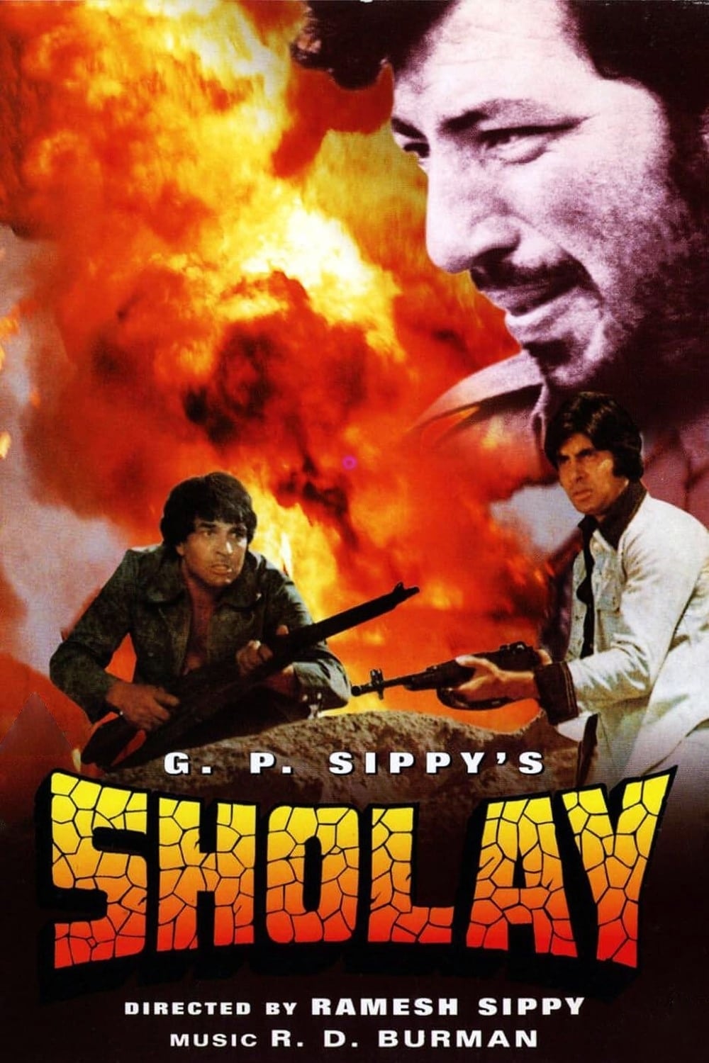 Sholay poster