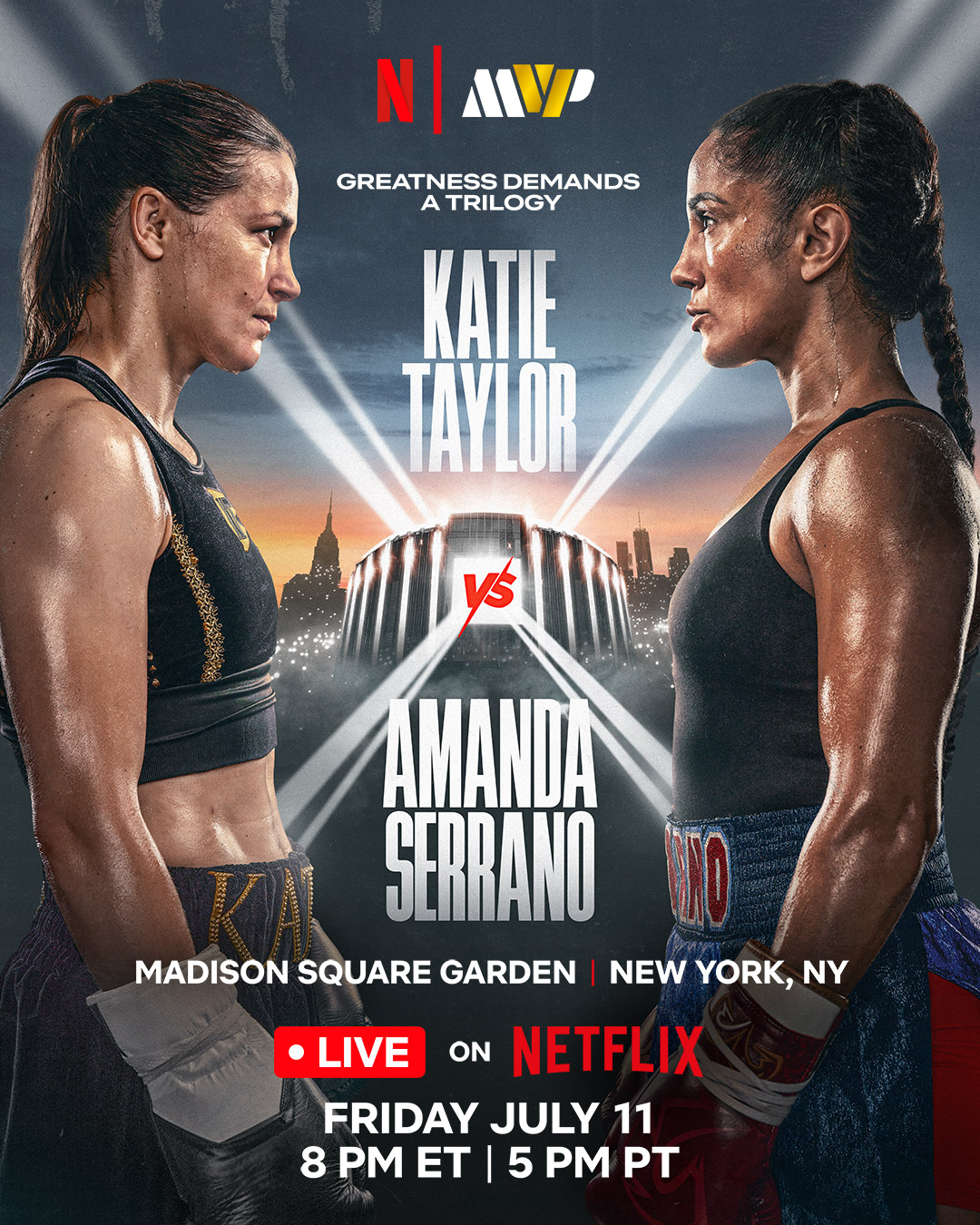 Poster of Katie Taylor vs. Amanda Serrano 3