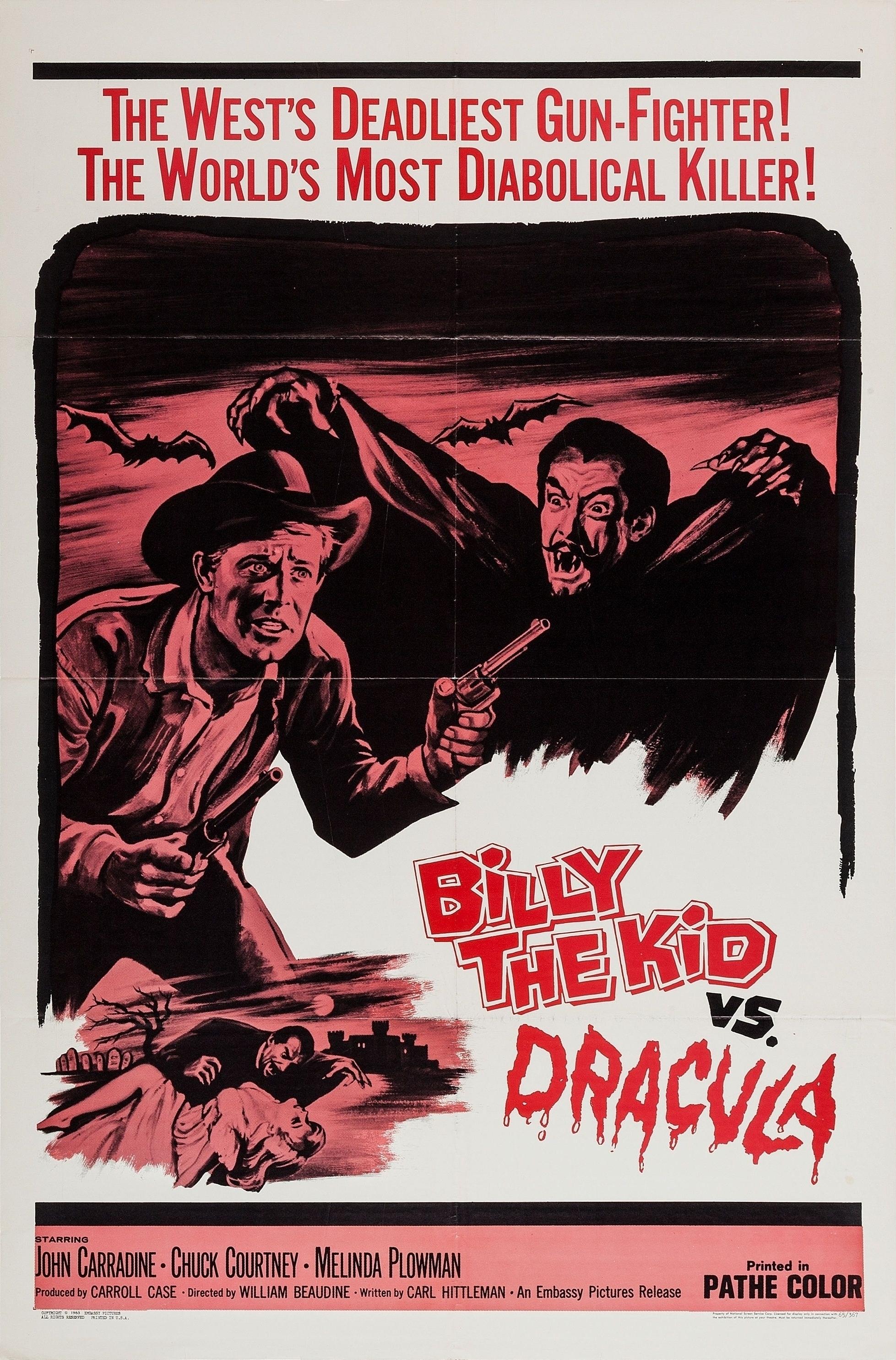 Poster of Billy the Kid Versus Dracula