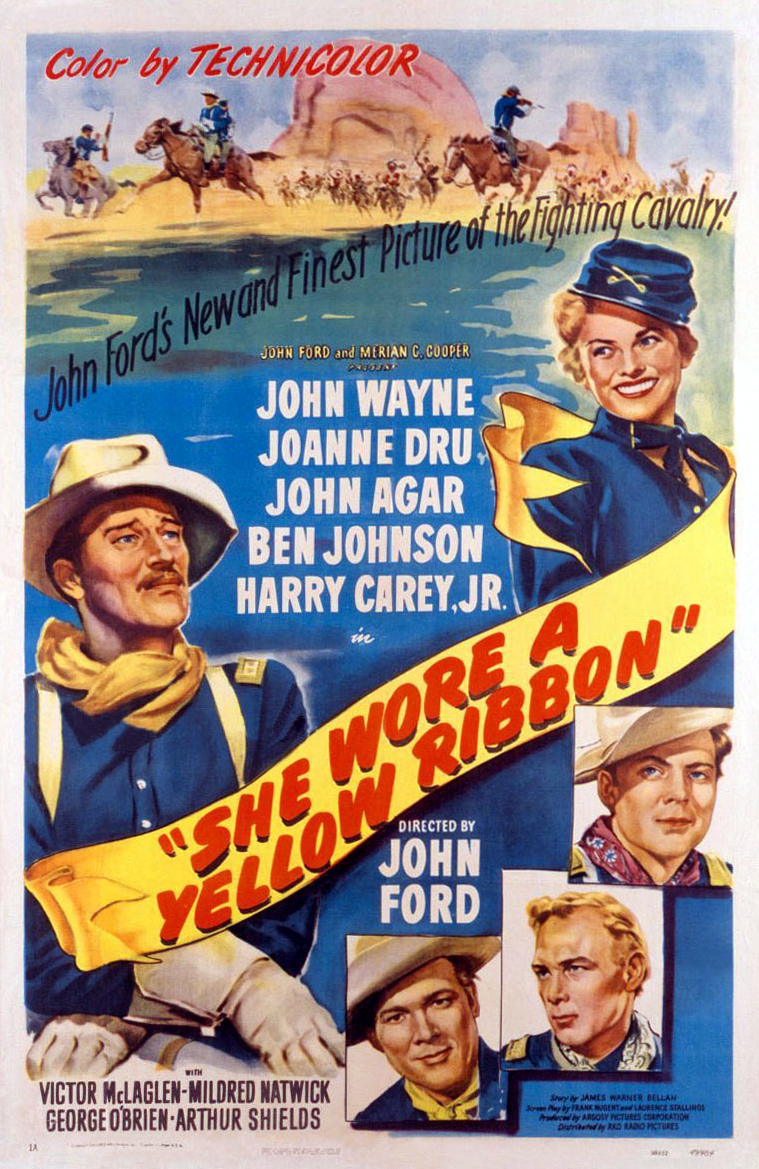 Poster of She Wore a Yellow Ribbon