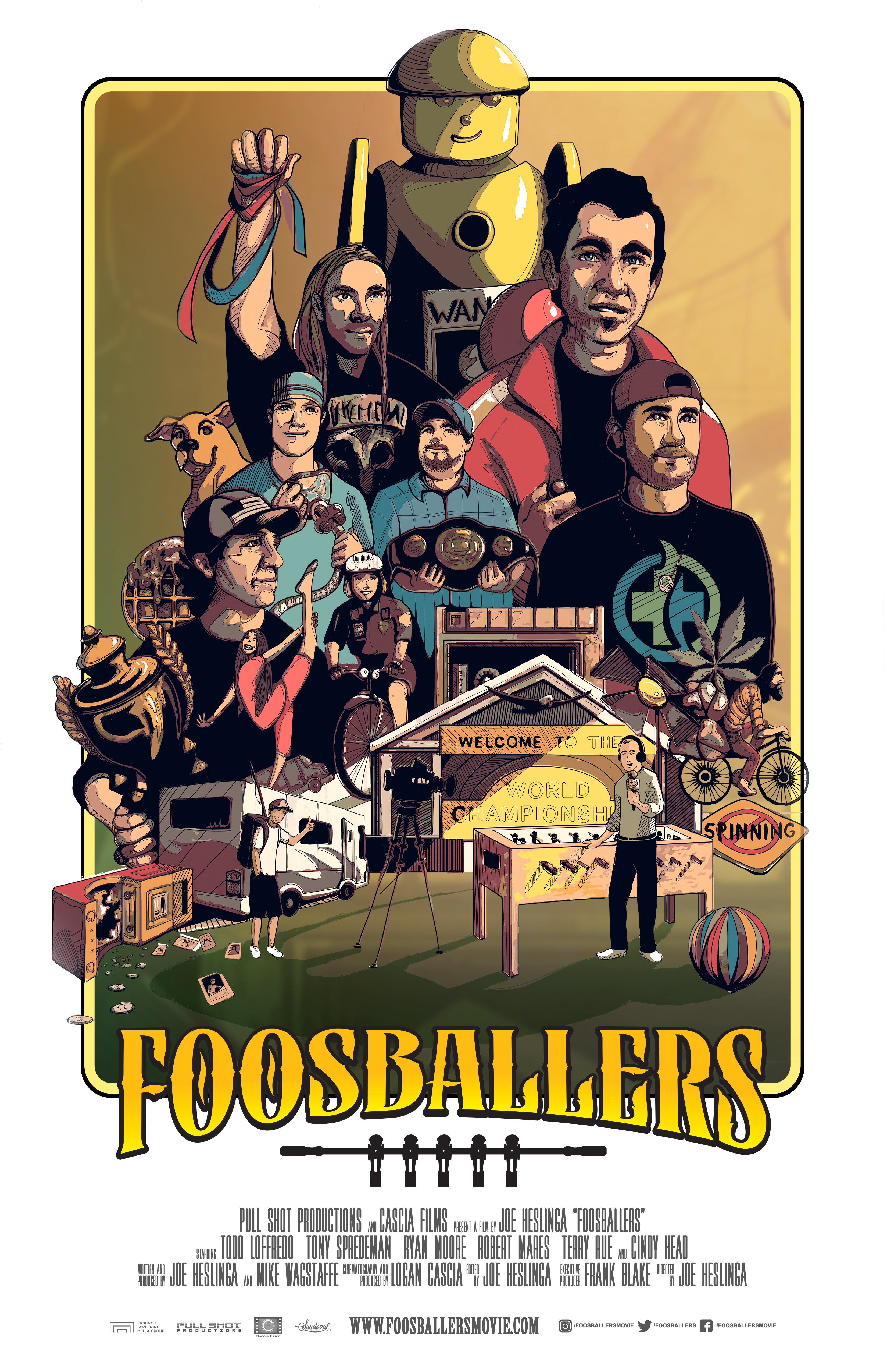 Poster of Foosballers