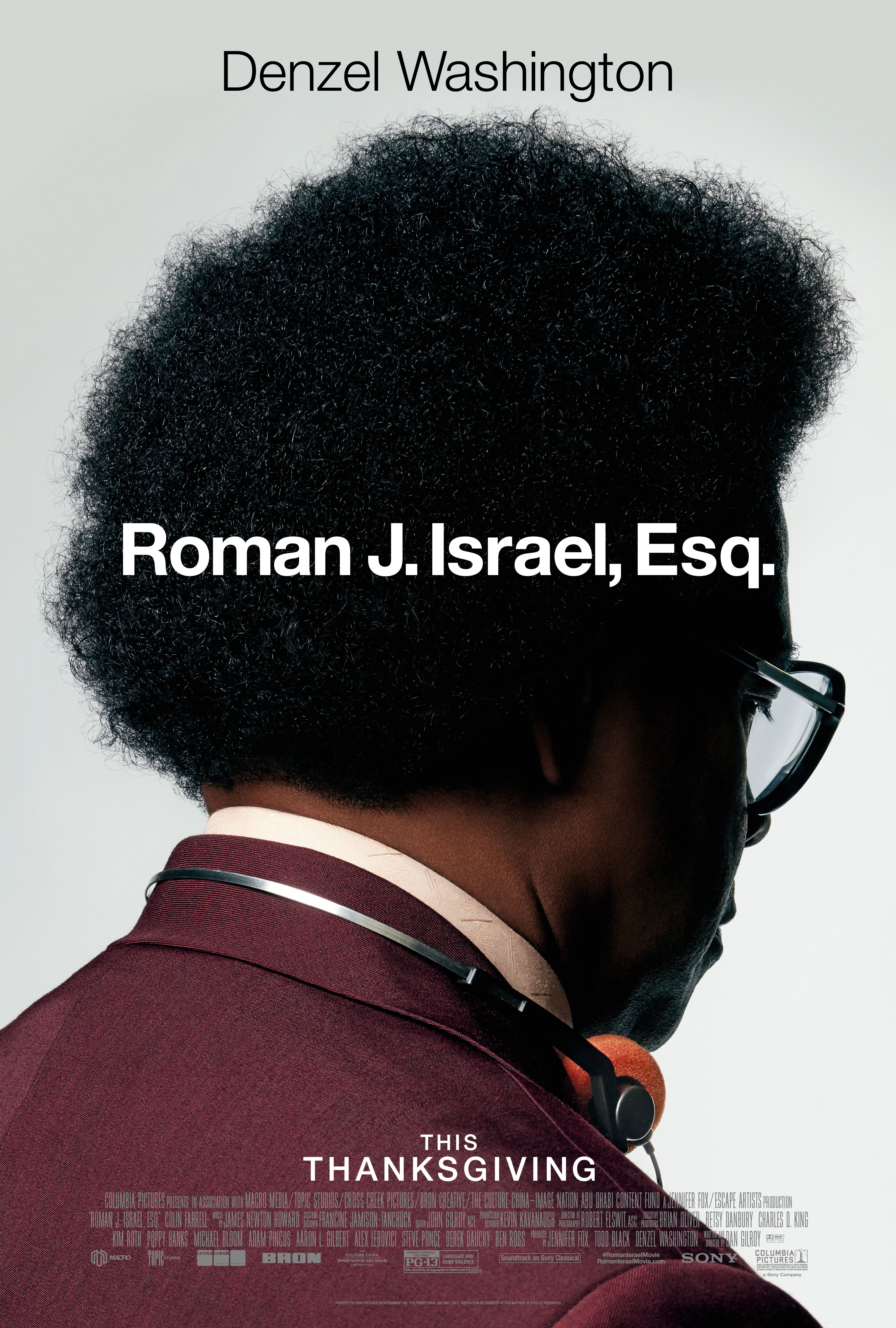 Poster of Roman J. Israel Esq