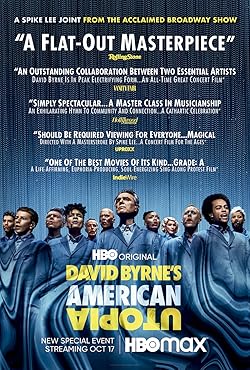 Poster of David Byrne's American Utopia