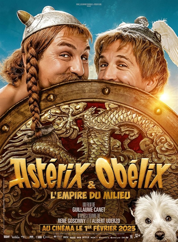 Movie poster for ASTERIX AND OBELIX : THE MIDDLE KINGDOM (UA rated)