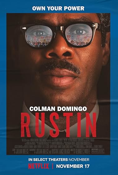 Rustin 2023 movie poster - watch and download free