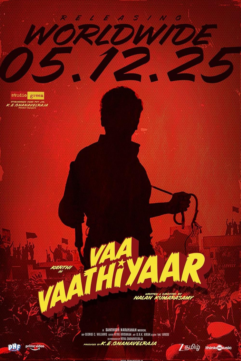 Vaathiyar Kuppam (2025) Hindi Dubbed Movie Poster