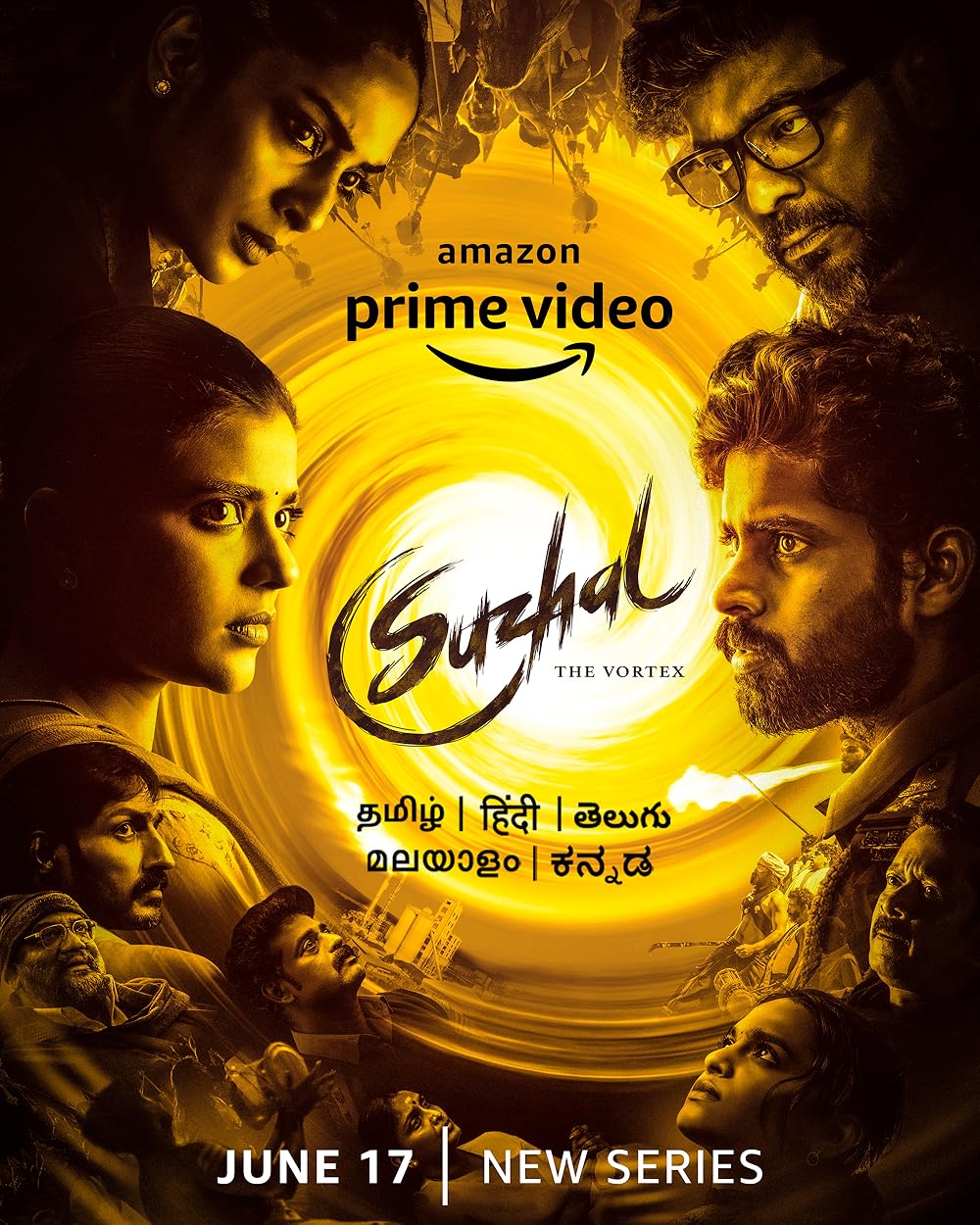 Suzhal - The Vortex (2022) S01 Hindi Series Poster