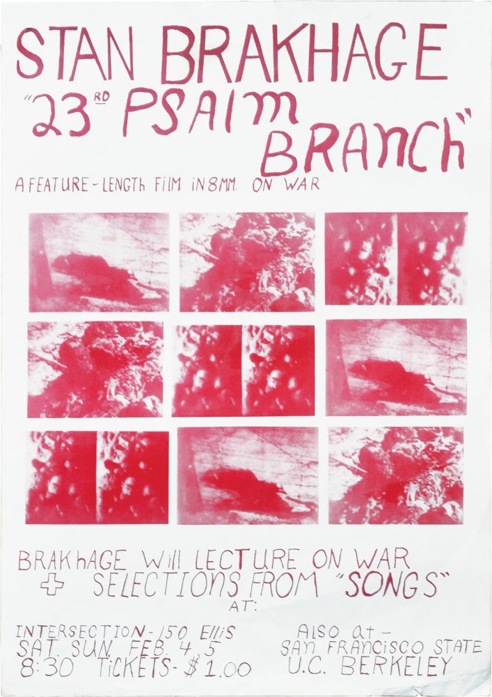 Stan Brakhage - Dog Star Man　公開時　限定ポスター DOG STAR MAN | FAJP / フライヤー・チラシのグラフィック