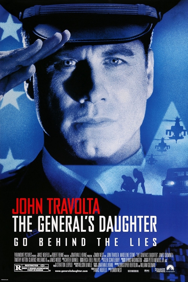 Movie poster for THE GENERALS DAUGHTER (UA rated)