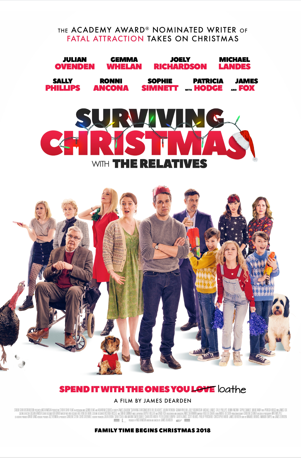 Poster of Surviving Christmas with the Relatives