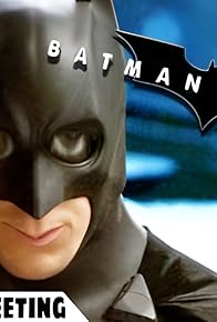 Primary photo for Batman Begins Pitch Meeting: Christian Bale's "Dark And Gritty" Caped Crusader Primary photo for Batman Begins Pitch Meeting: Christian Bale's "Dark And Gritty" Caped Crusader