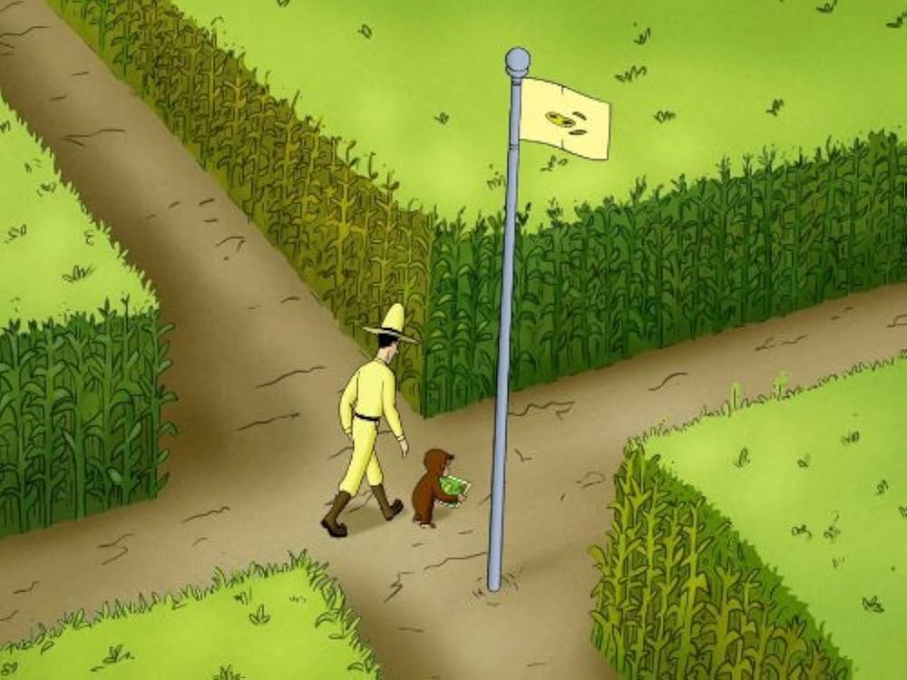 "Curious George" The Amazing Maze Race/The Color of Monkey (TV Episode - Curious George The Amazing Maze Race/the Color Of Monkey
