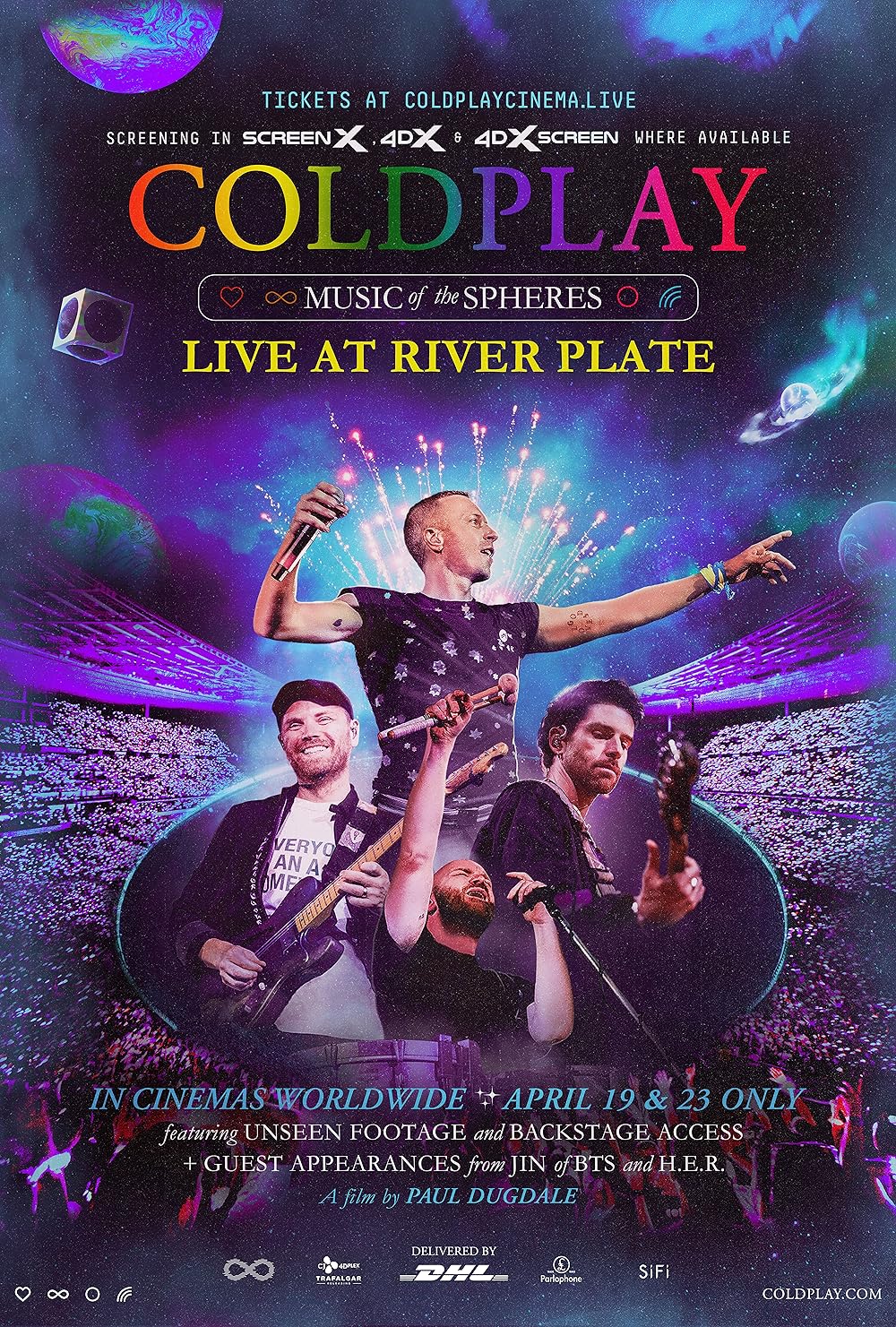 COLDPLAY コールドプレイ ポスター COLDPLAY WORLD TOUR 東京ドーム公演限定ポスター TOKYO DOME