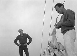 Zygmunt Malanowicz and Leon Niemczyk in Knife in the Water (1962)