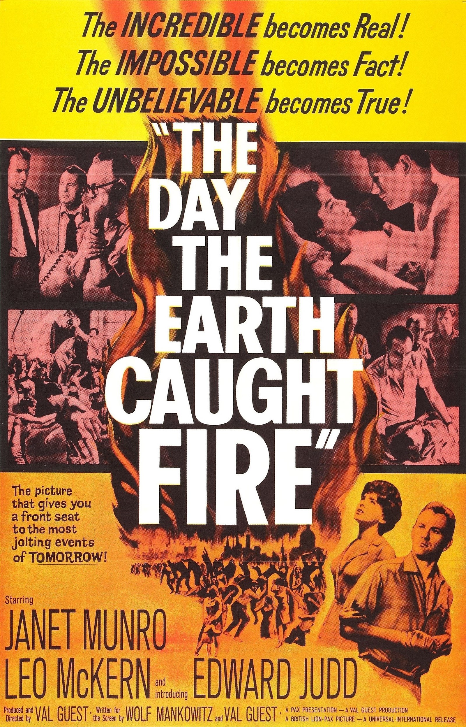 Poster of The Day the Earth Caught Fire