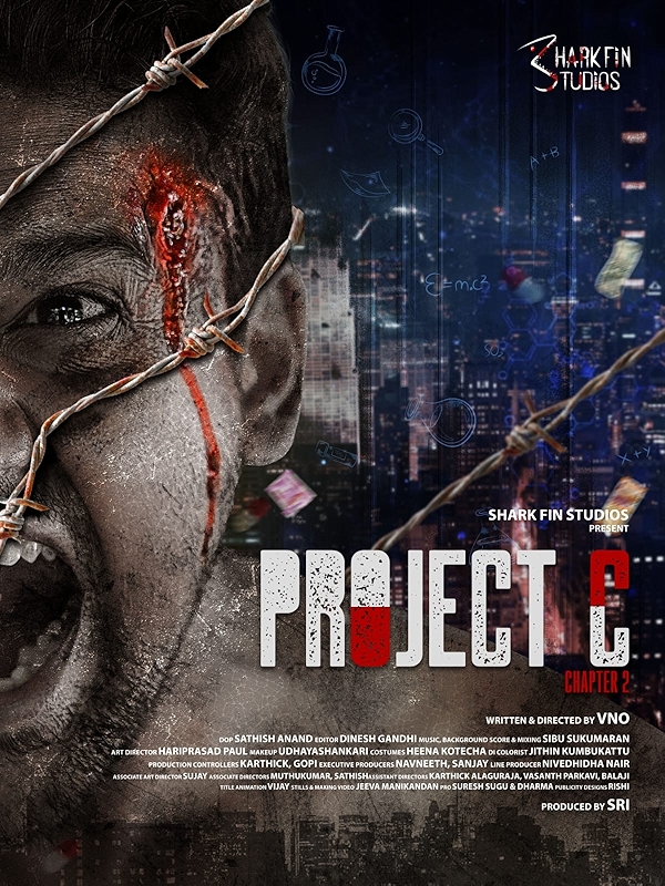 Movie poster for PROJECT C (CHAPTER 2) (UA rated)