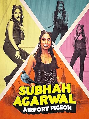 Subhah Agarwal: Airport Pigeon Poster