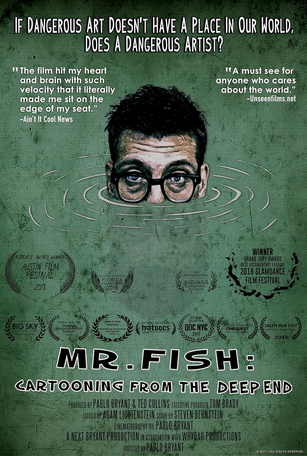 Mr  Fish  Cartooning from the Deep End