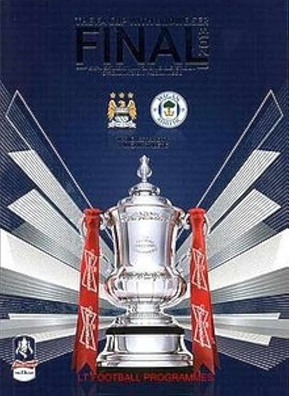2013 FAカップファイナル　フラッグ　マンチェスターシティvsウィガン HIGHLIGHTS: Wigan Athletic vs Manchester City 1-0, FA Cup