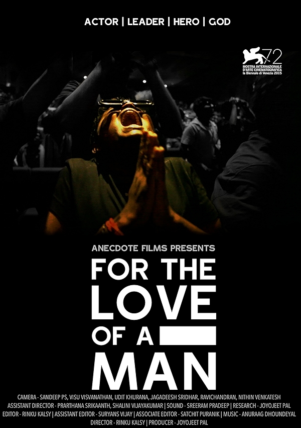 Movie poster for FOR THE LOVE OF A MAN (UA rated)