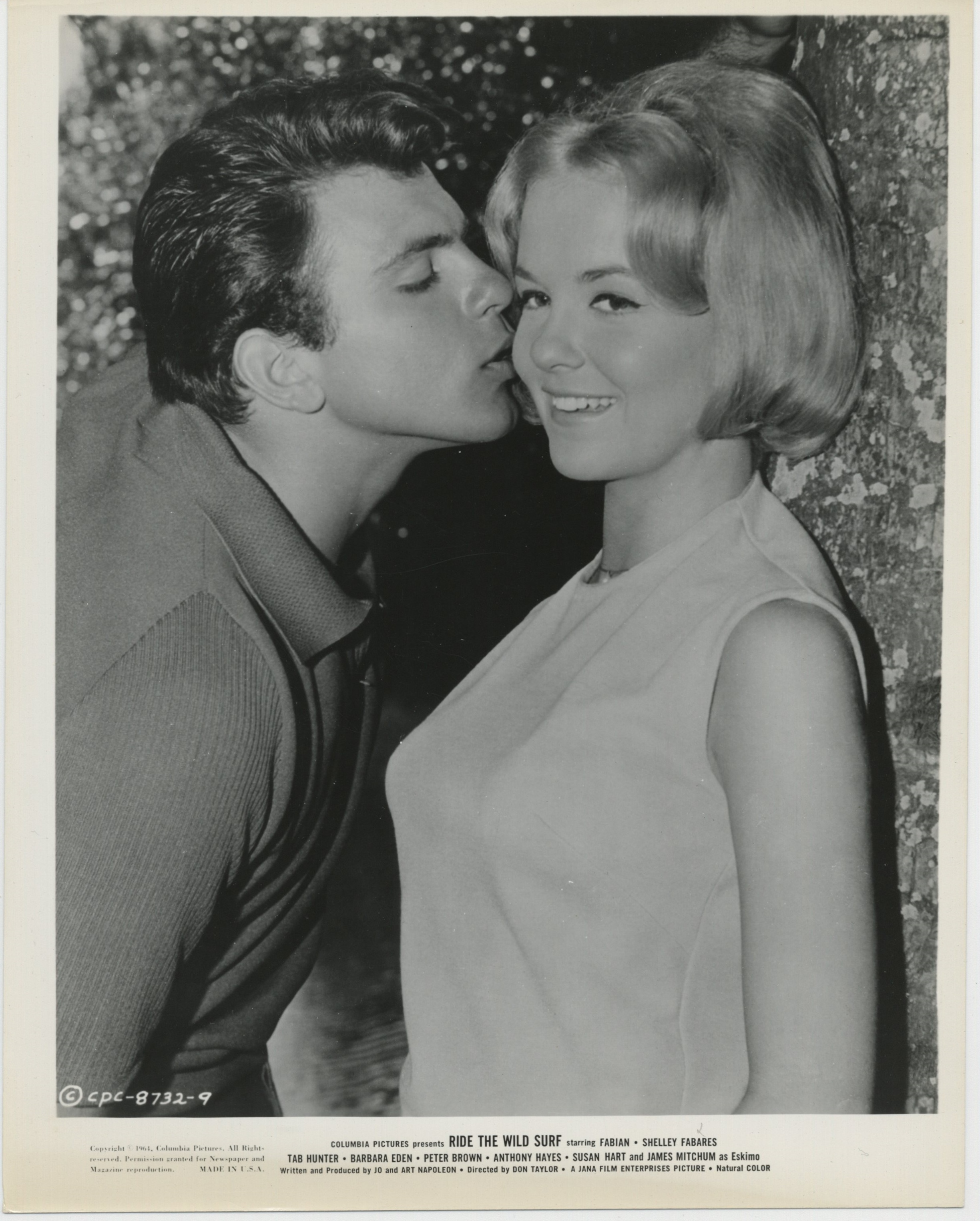 Shelley Fabares and Fabian in Ride the Wild Surf (1964)