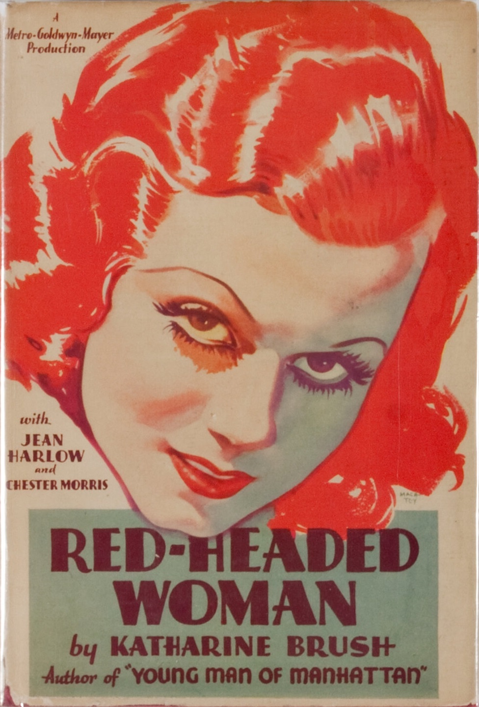 Poster of Red-Headed Woman