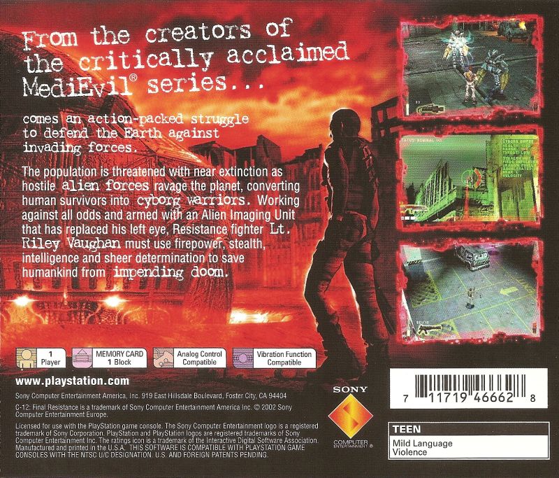 C-12:Final Resistance 北米版　PlayStation 🎮 C-12: Final Resistance (PlayStation) Complete Gameplay