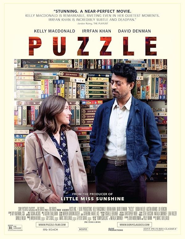 Movie poster for PUZZLE (UA rated)