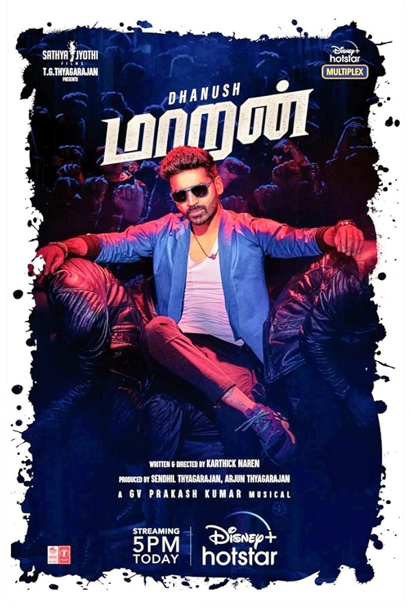 Movie poster for MAARAN (A rated)