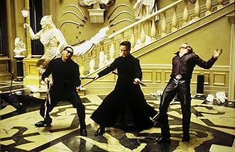 Keanu Reeves and Ousaun Elam in The Matrix Reloaded (2003)