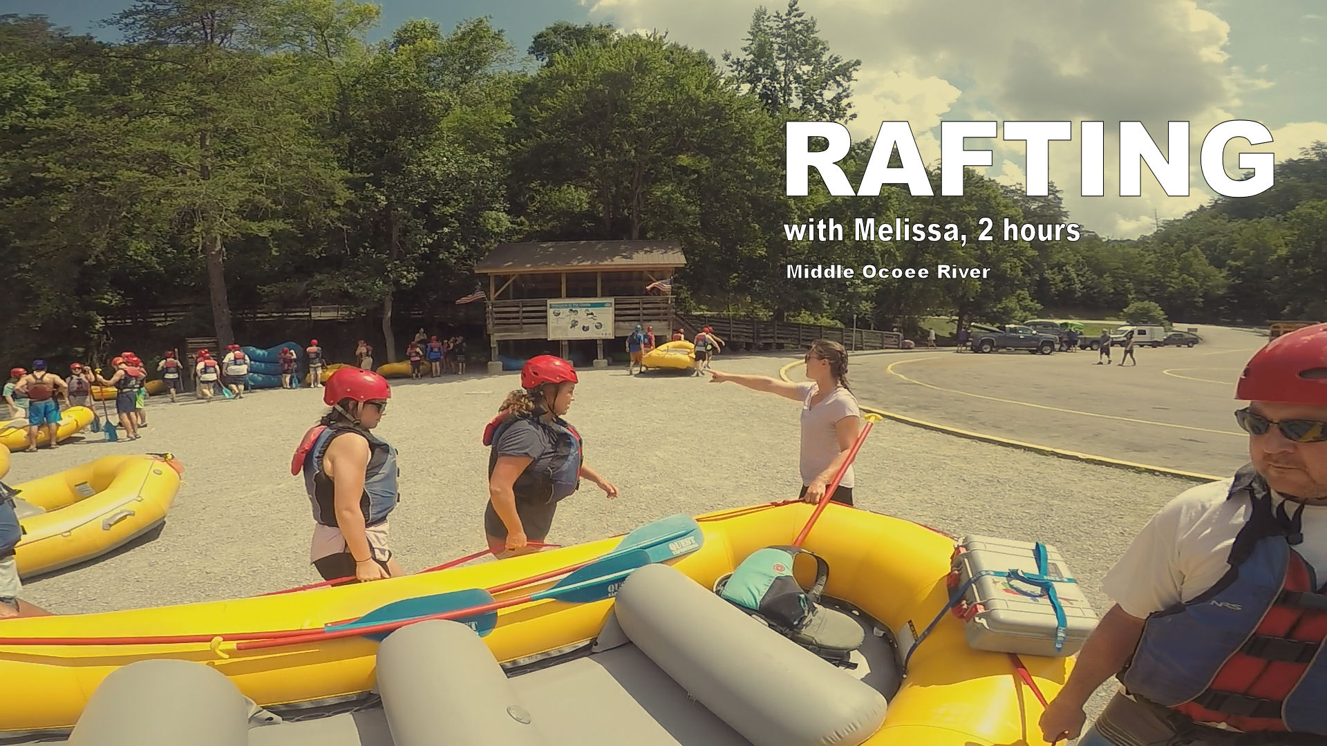 Rafting Middle Ocoee River with Melissa
