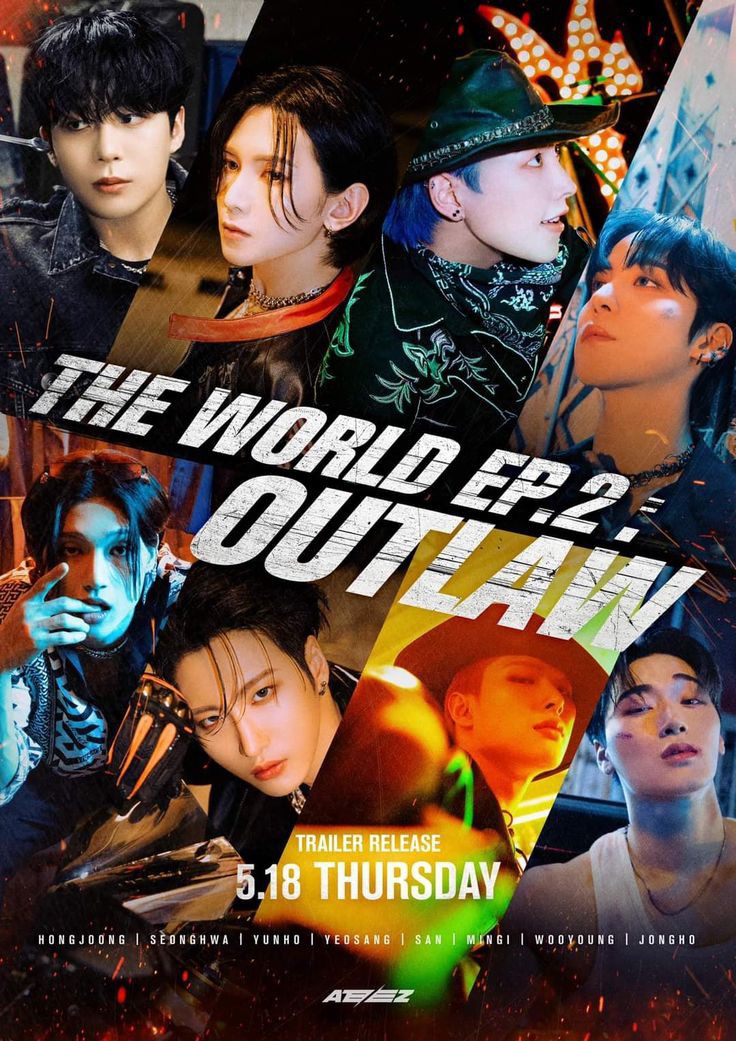 ATEEZ - ATEEZ WITHMUU トレ８種　OUTLAW BOUNCY ATEEZ WITHMUU トレ8種 OUTLAW BOUNCY