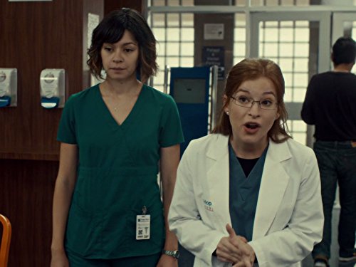 Stacey Farber and Julia Chan in Saving Hope (2012)