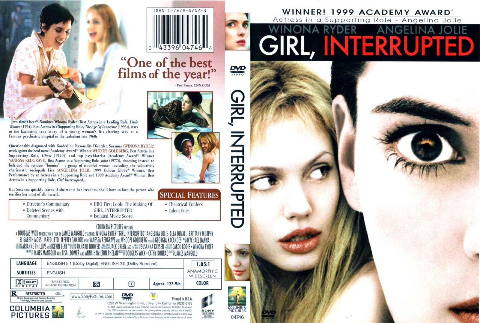 17歳のカルテGIRL INTERRUPTED USオリジナル映画ポスター 17歳のカルテ | ソニー・ピクチャーズ公式