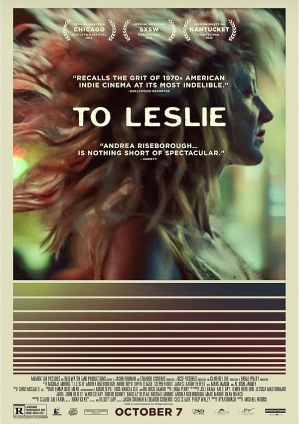 Movie poster for TO LESLIE (A rated)