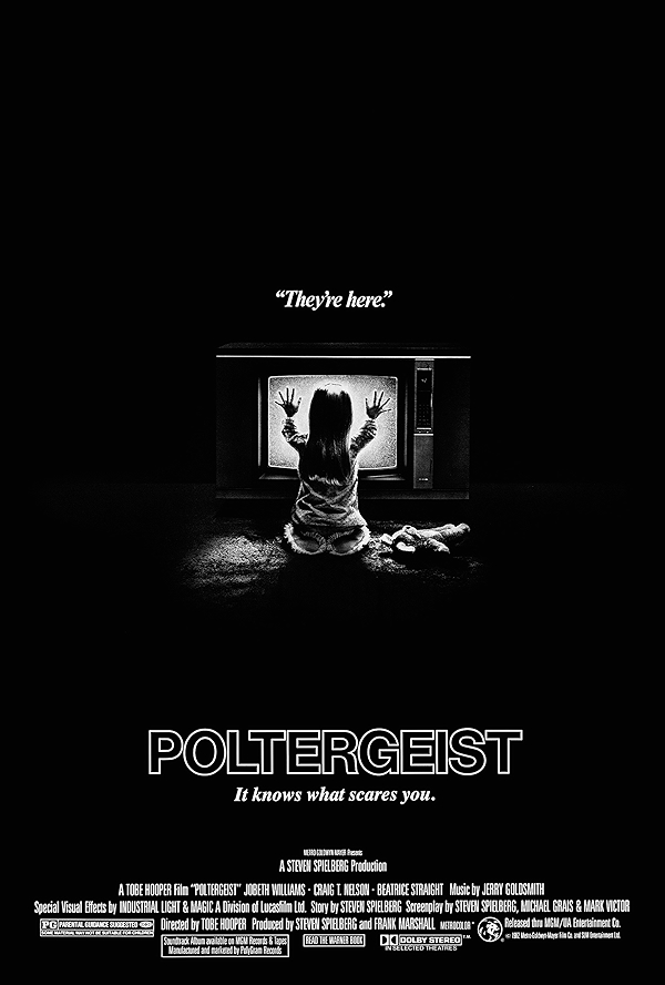 Movie poster for POLTERGEIST (UA rated)