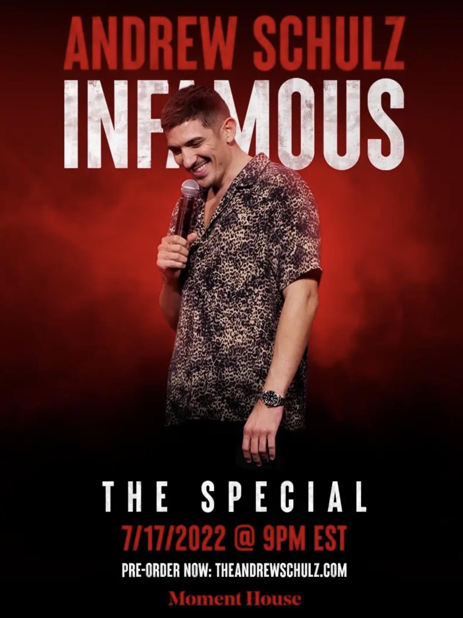 Poster of Andrew Schulz: Infamous