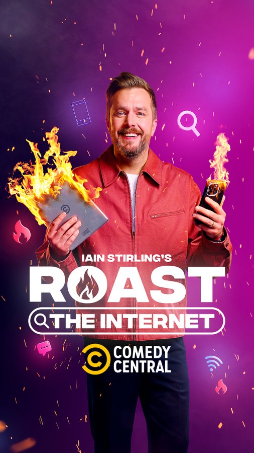 Iain Stirlings Roast the Internet