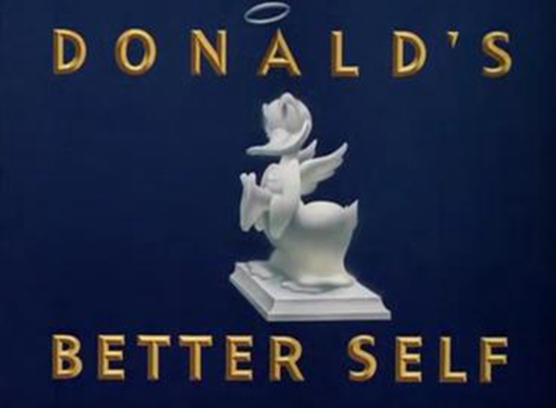 Donald's Better Self (Short 1938) - IMDb