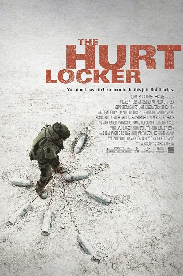 Movie poster for THE HURT LOCKER (UA rated)