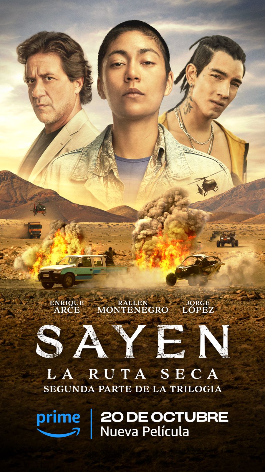 Poster of Sayen: La Ruta Seca