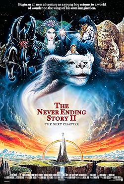 Poster of The Neverending Story II The Next Chapter