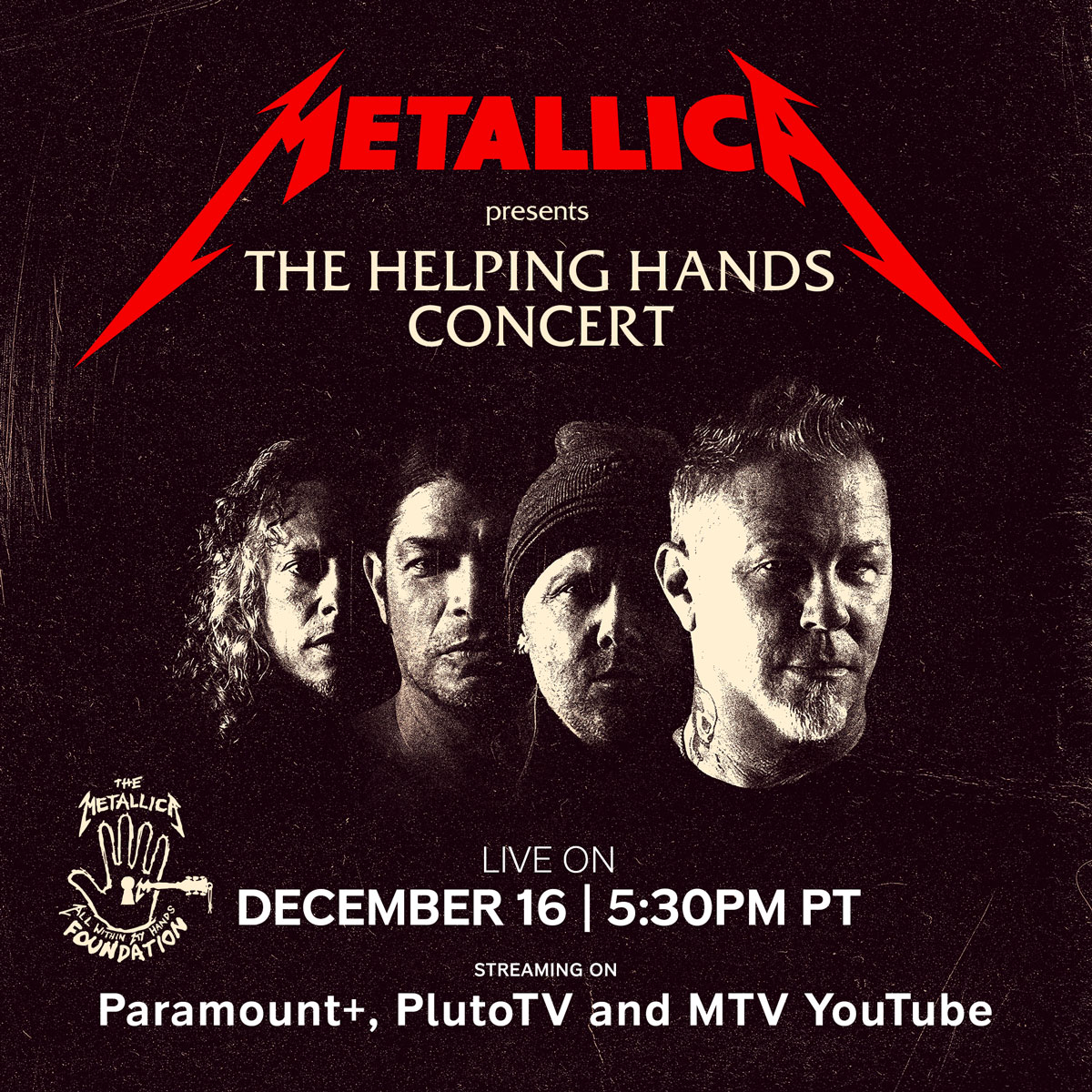 Poster of Metallica Presents: The Helping Hands Concert