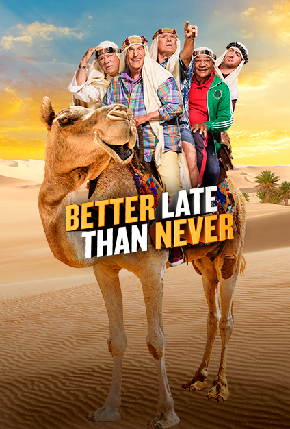 Poster of Better Late Than Never