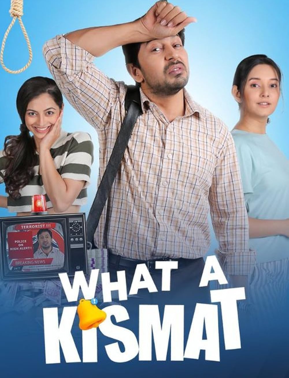 What A Kismat (2024) Hindi Dubbed Movie Poster